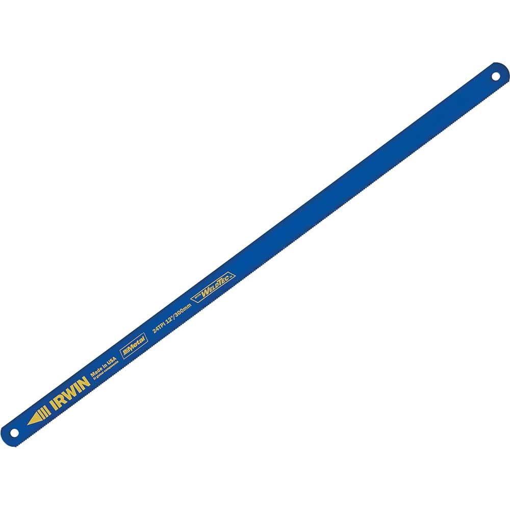 Irwin 10504524 24T Bi Metal Hacksaw Blade, 300mm, Pack of 2