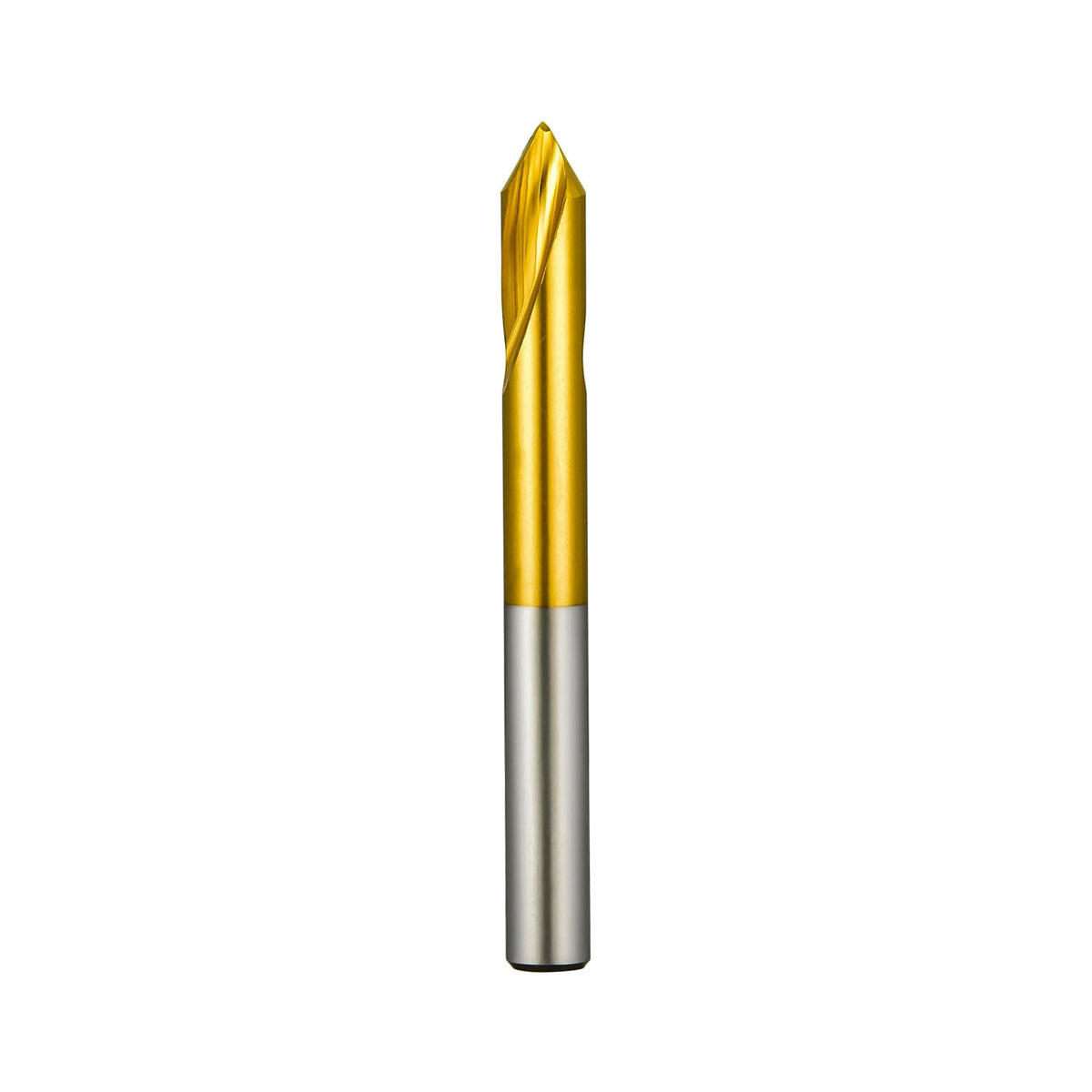 Positioning Drill bit 60° Metric Titanium-Coated Centre Drill bit High-Precision Centre Drill Suitable for Metal/Wood/Plastic CNC Lathe Machining DRINYOUNG (60 Degree, 4x50L TIN)