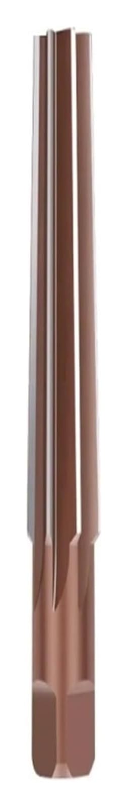 BUYTUS Hand Reamers MT0 /MT1/MT2/MT3/MT4/MT5 Fine/Rough-Edge Morse Taper Reamer for Milling Finishing Cutter Tool(MT0(Fine))
