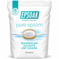 Epsom Salt 19 lb. Magnesium Sulfate USP. Resealable Epsom Salt Bag Unscented, Made in The USA, Cruelty-Free Certified