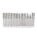 YUFUTOL 20pcs Solid Carbide Burr Set 0.118‘’（3mm） Shank