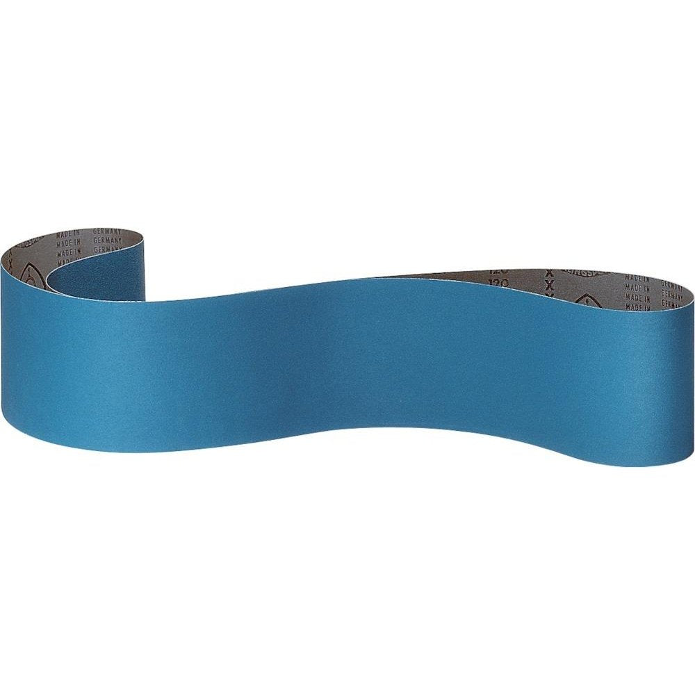 Klingspor 63068 "CS 411 Y" Grit 80 Sanding Belt, Blue