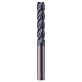5/8" 4 Flute Solid Carbide Square End Mill - AlTiN Coated, 3" LOC, 6" OAL