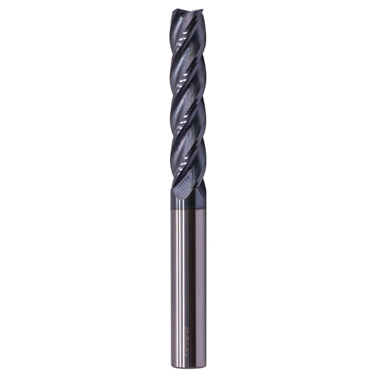 5/8" 4 Flute Solid Carbide Square End Mill - AlTiN Coated, 3" LOC, 6" OAL