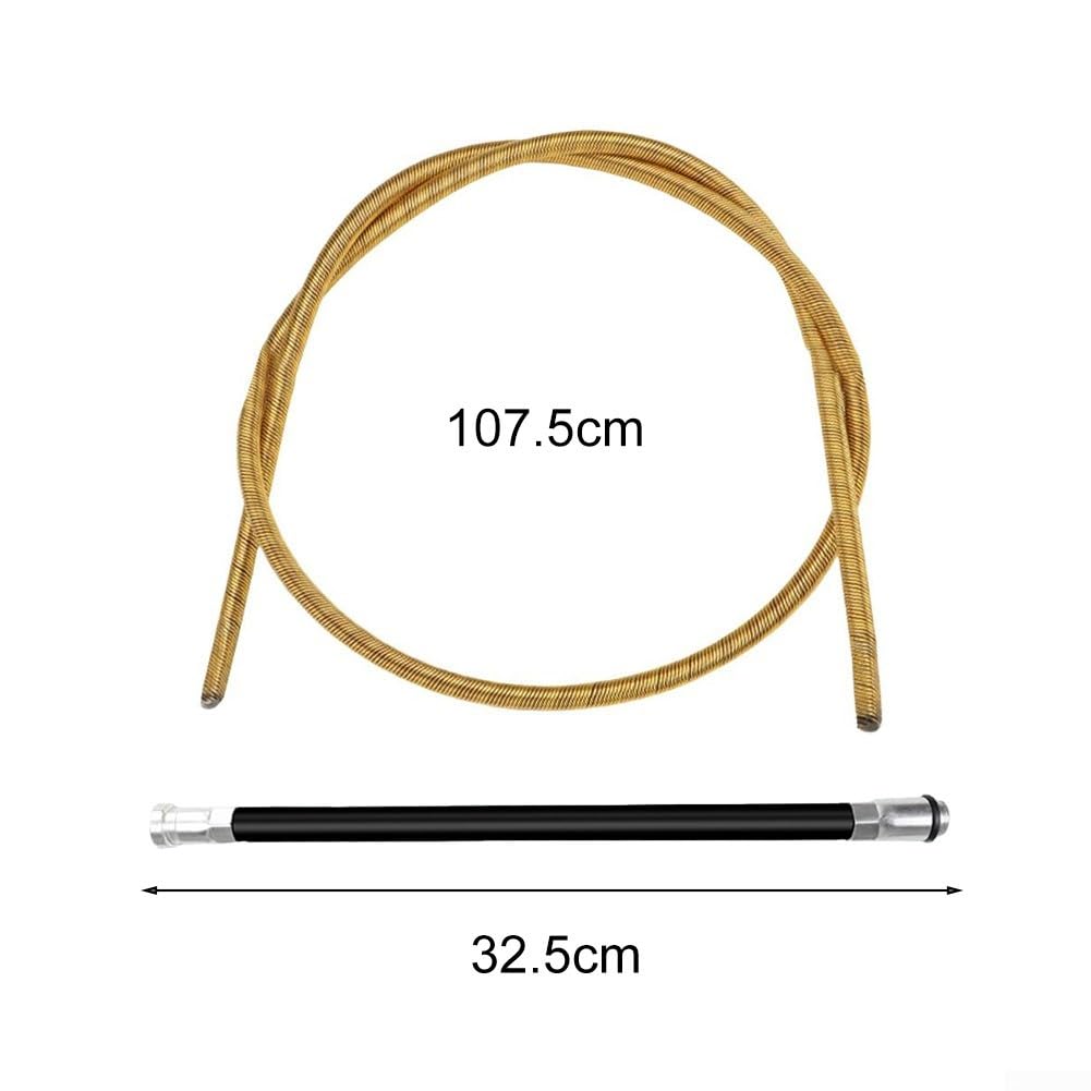 Drive Shaft For Porter Cable Drywall Sander 659372-00 Replacement Fits 7800 Types 1-5 7801 Type 1 259385 Type 2 42.72 Inch Flexible Steel Wire Shaft With Protective Sleeve Single Pack(1)