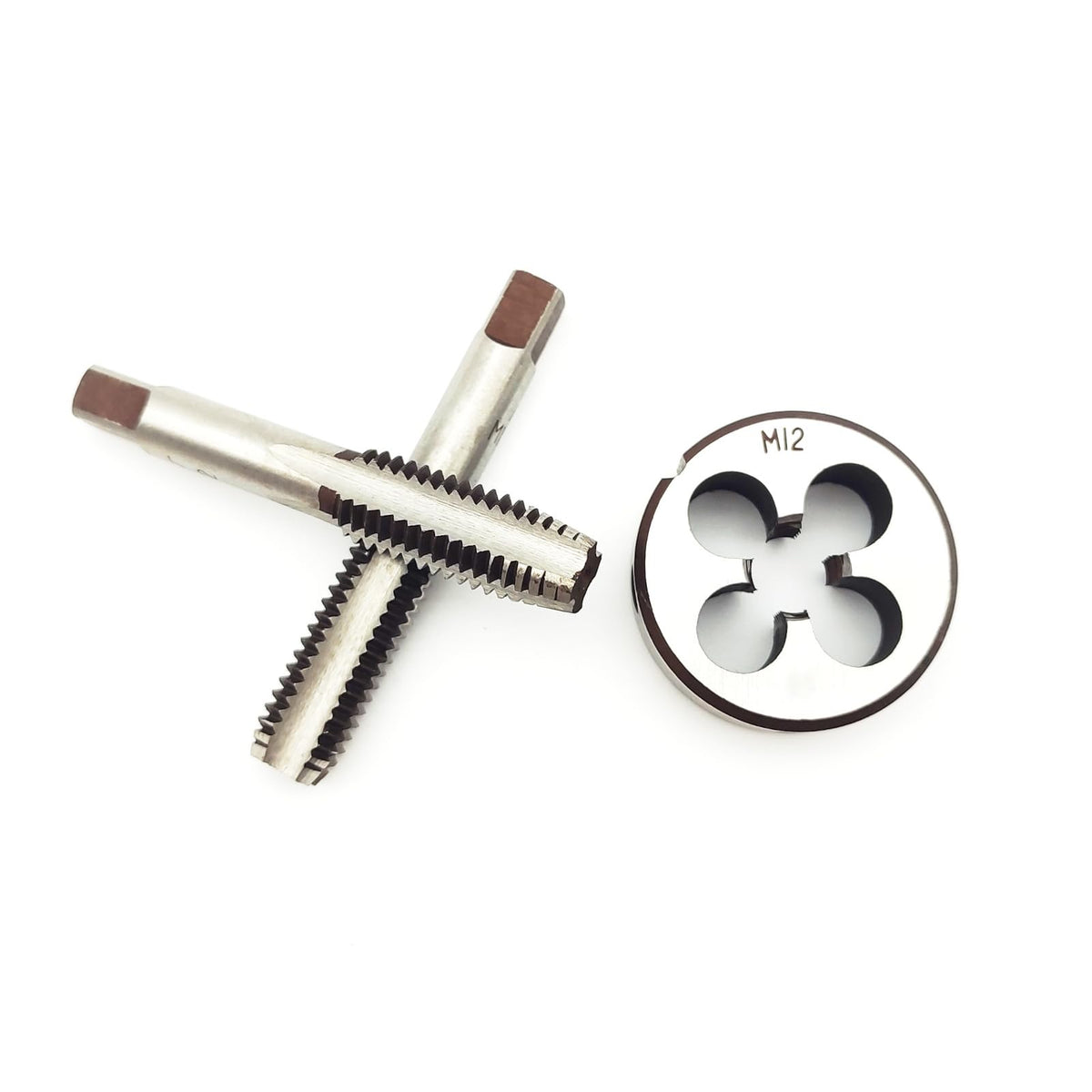 AtticZone M12 x 1.75 Metric Hand Thread Tap and Die Set, Right Hand