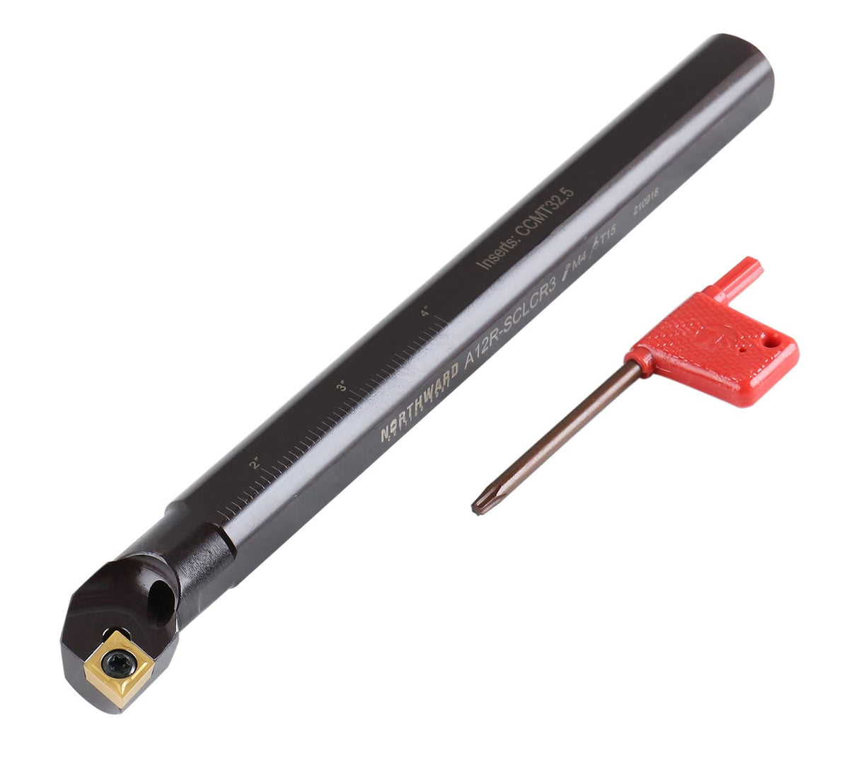 Accusize 3/4" Right-Hand SCLCR Coolant Through Indexable Boring Bar