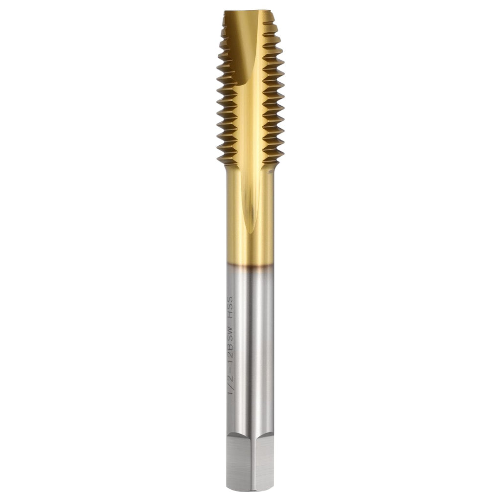Workkyma 9Pcs Spiral Point Tap Set M2 Screw Thread Milling Machine Taps