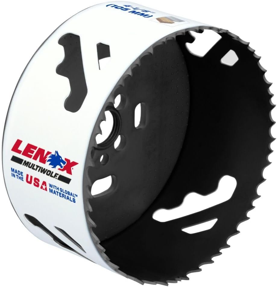 LENOX Tools Bi-Metal Speed Slot Hole Saw with T3 Technology, 4-1/8"
