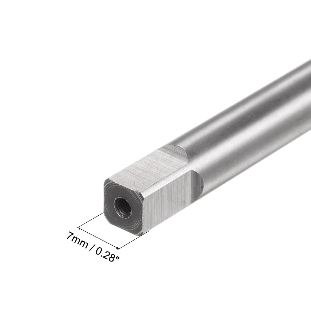 uxcell Metric Thread Tap M12 x 1.25 H2 200mm Extra Long Straight Flute Screw Thread Milling Machine Taps Threading Tapping Repair Tool