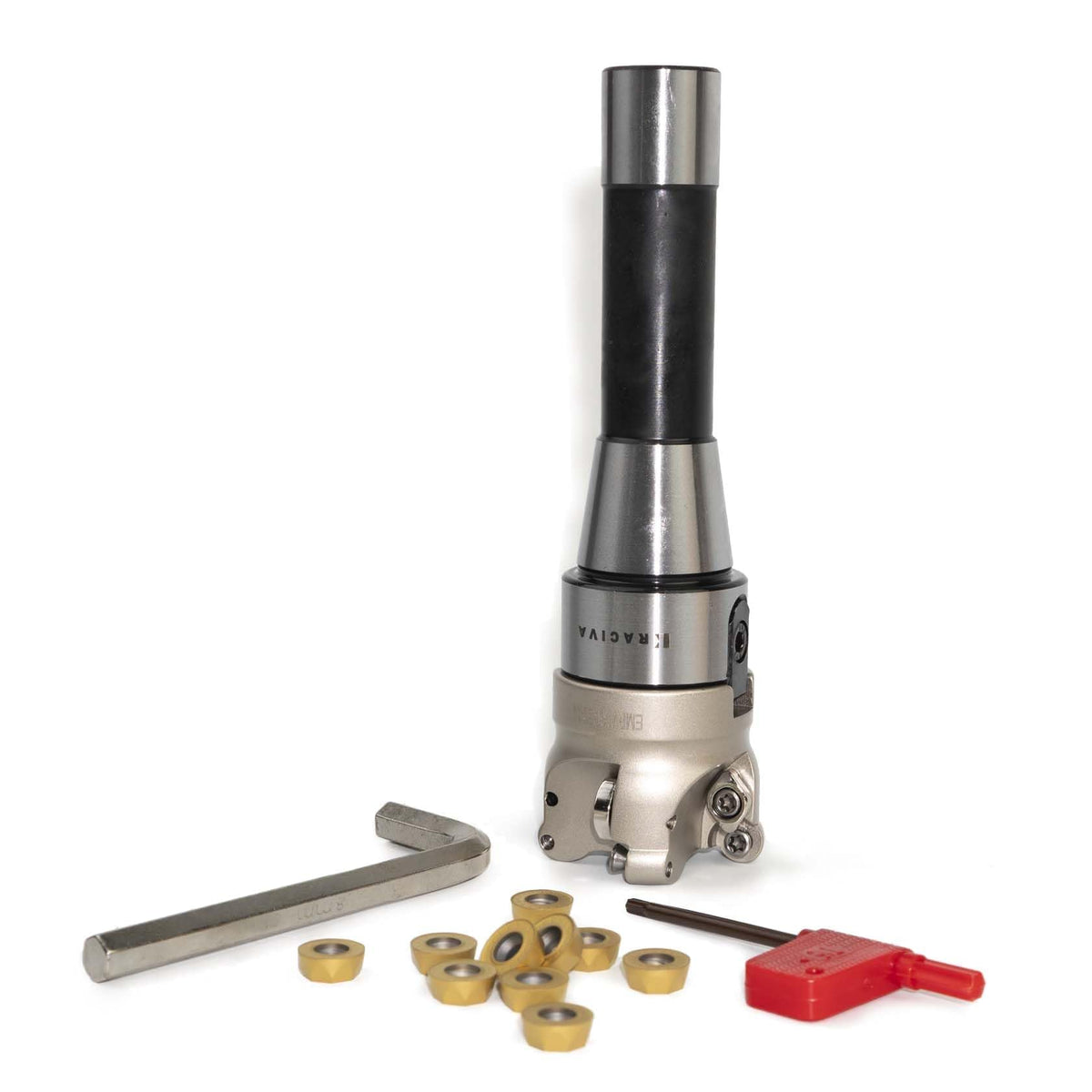 Kraciva R8 Shank 50mm EMR Round Dowel Face Mill Set