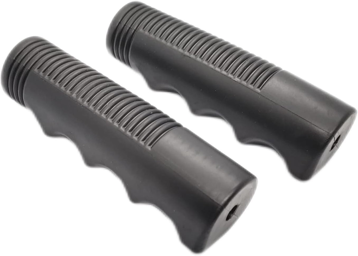 Standard wheelschairs and Transport Chairs Universal Wheelchair Handle Grips, Replace Parts,fits Blue Streak,Silver Sport 1and2, Cruiser III,Other Wheelchairs, Mounting Holes 7/8 Inch(1Pair,Black)