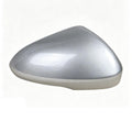 Right Passenger Side Car Mirror Cover Replacement Compatible With Ford Fusion 2016-2021 Rearview Mirror Cover（With Turn Signal Lights） (Silver Right With Lamp)