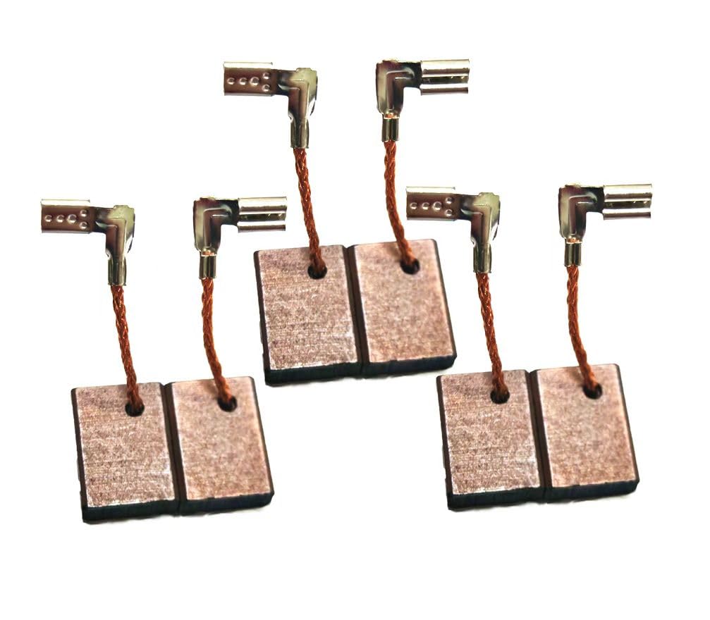 HR2811F, HR2811F Brush, Brush HR2811F, Carbon Brushes Suitable For M-ki-a Rotary Hammer 6Pcs
