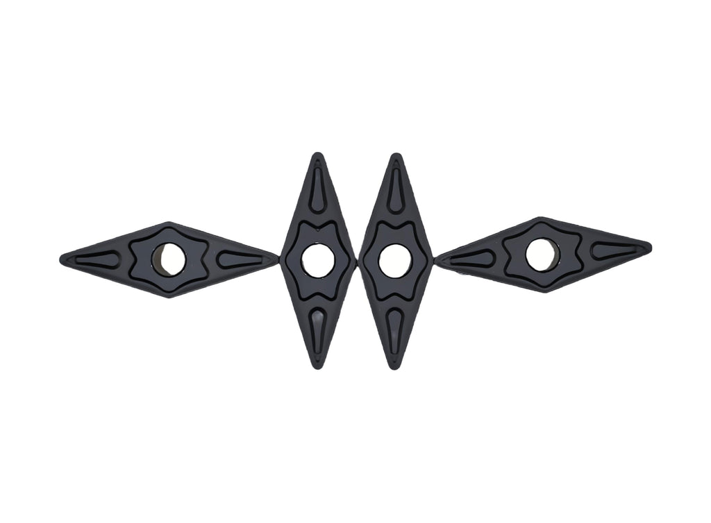 FomaSP VNMG332/VNMG160408-MD CNC Carbide Turning Inserts for Semi-Finishing Steel Cutting,10 PCS.