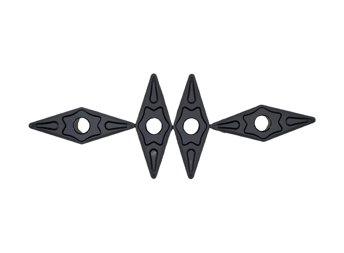FomaSP VNMG332/VNMG160408-MD CNC Carbide Turning Inserts for Semi-Finishing Steel Cutting,10 PCS.