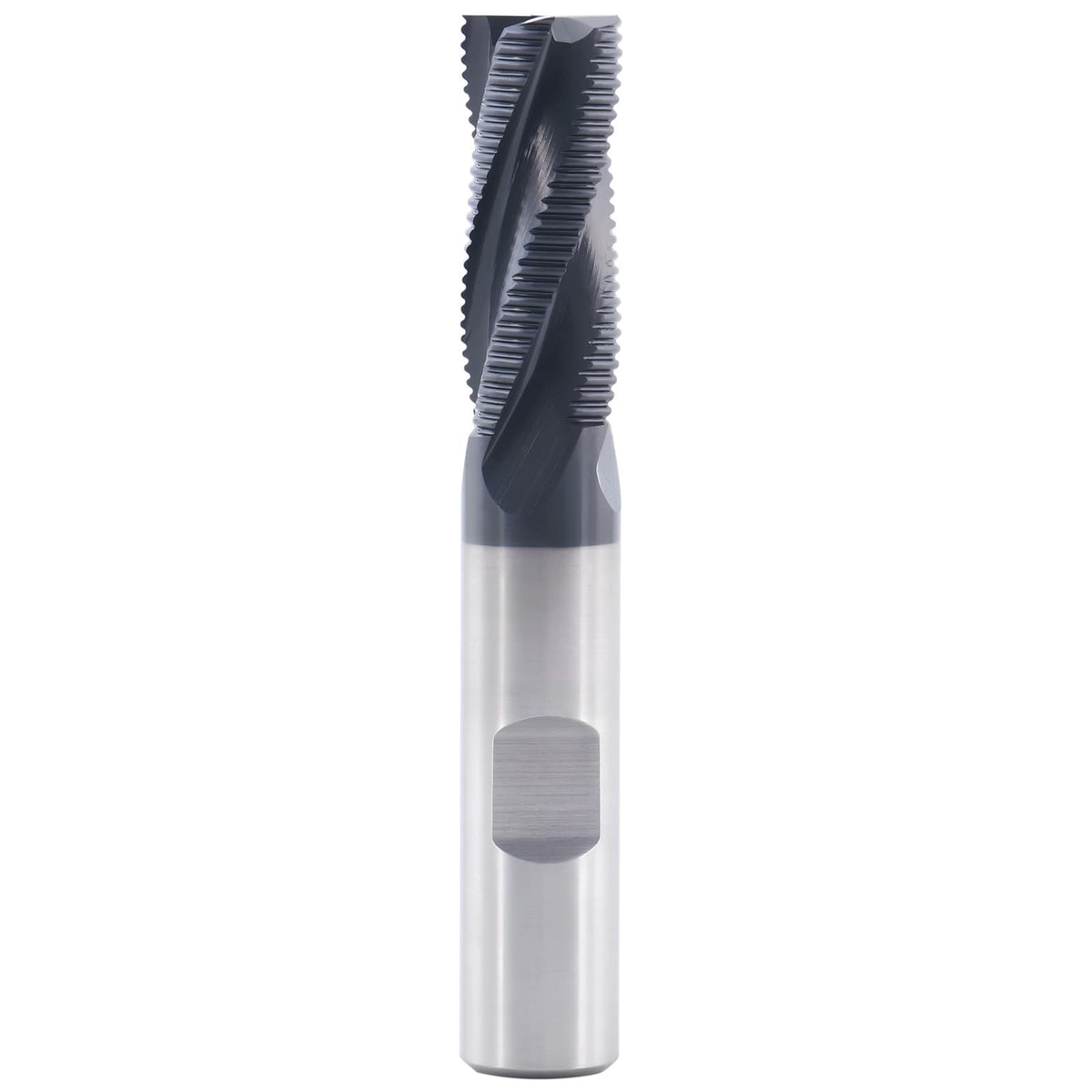 Accusize Cobalt Roughing End Mill, 1/2" Dia, 1/2" Shk, 1-1/4" Flt