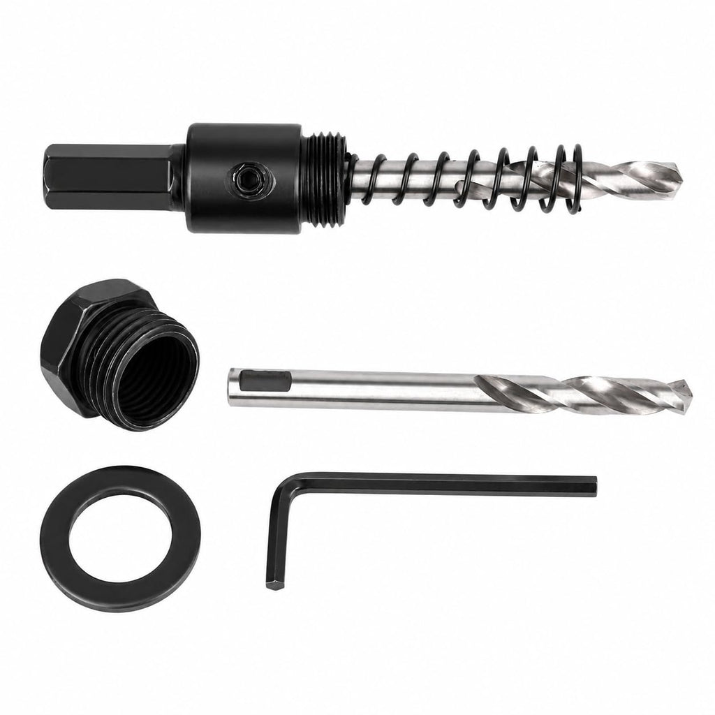 JIECHENG Hole Saw Arbor, 3/8 Inch Hex Shank Mandrel
