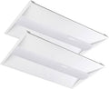 RMC 2x4 LED Troffer Light,Selectable 4CCT,7000 LM,0-10V Dimmable,2Pack