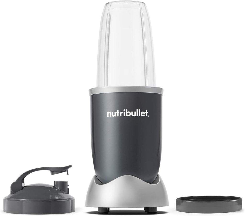 Personal Blender, Shakes, Smoothies, Food Prep, and Frozen Blending, 24 Ounces, 600 Watt, Dark Gray, NBR-0601WM