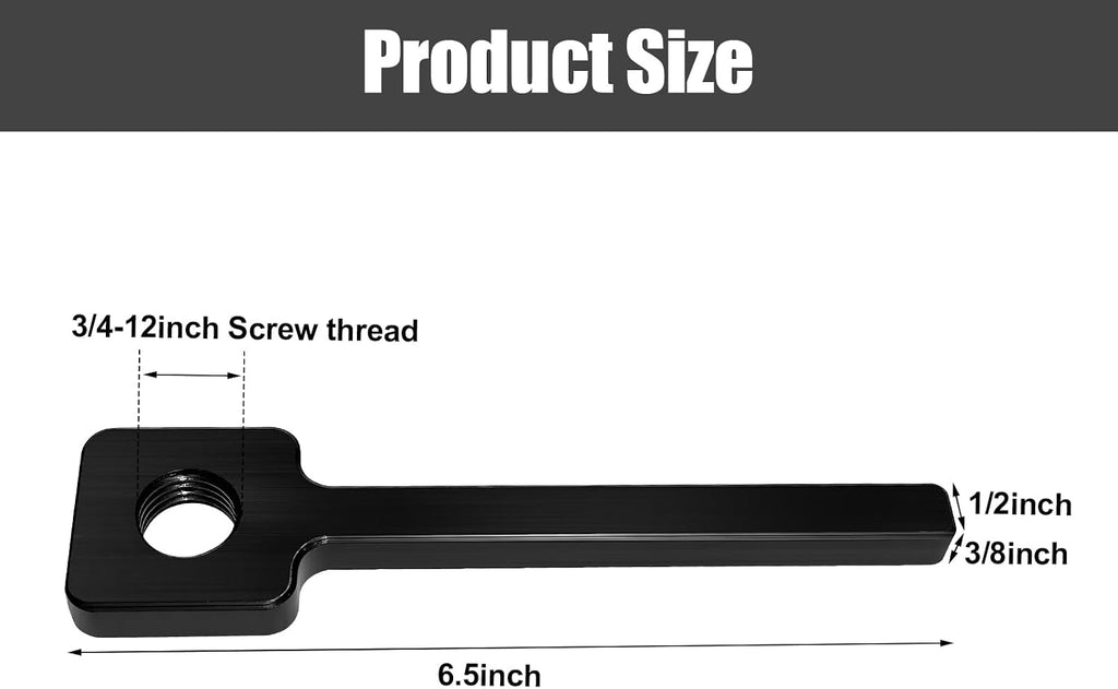 Lathe Tool Post Grinder Attachment 3/4-12 Thread