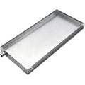 AC Drain Pan, Oil Drip Pan, Metal Drip Tray, 304 Stainless Steel Plant Trays for Pots Used in Washing Machines, Refrigerators(40x150x4 cm/16x59x2 in)