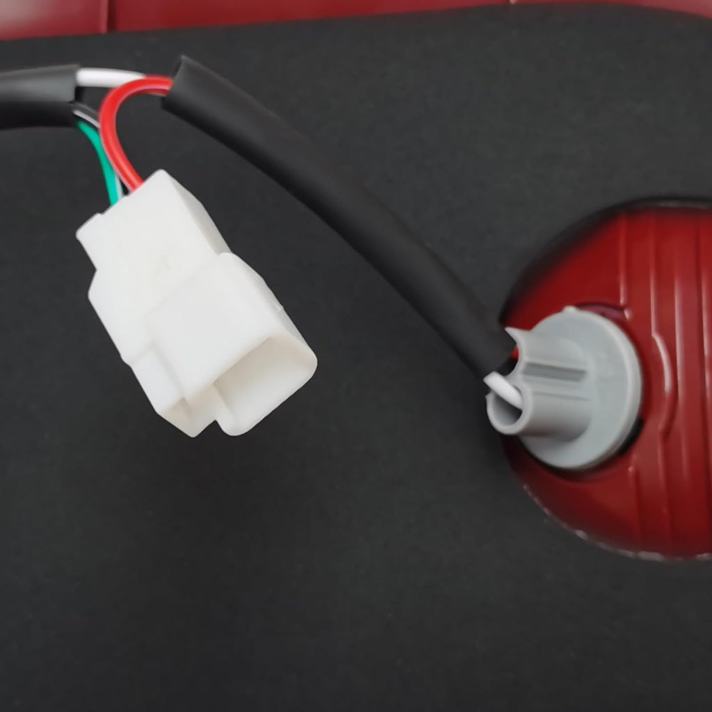 Tail Light Assembly Compatible with 2006-2010 Toyota Sienna, Replacement Inner Tail Gate Lamp Red Clear Lens for Sienna 06-10 Left or Right Side Passenger or Driver (Right)