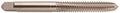 YG-1 A5 Series Vanadium Alloy HSS Hand Tap, Uncoated (Bright) Finish, Round Shank with Square End, Plug Chamfer, #5-40 Thread Size, H2 Tolerance