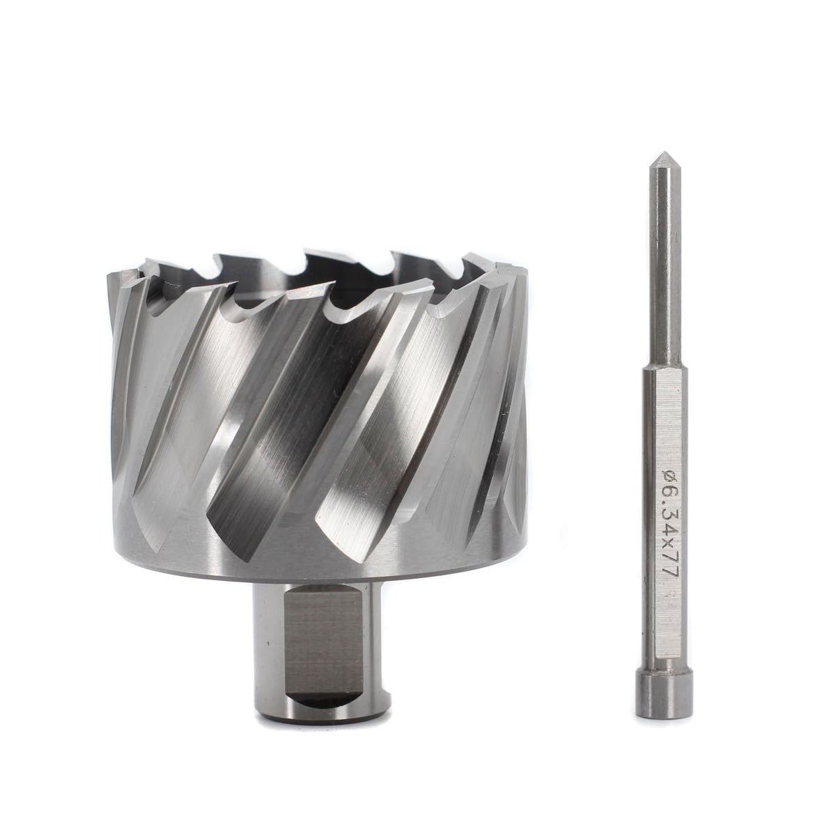OSCARBIDE 2-1/4"x1 HSS Annular Cutter 3/4" Weldon Shank Mag Drill Bit