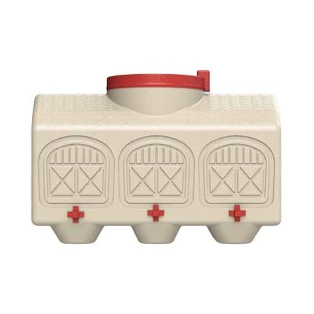 OverEZ Automatic Chicken Waterer with No Spill System, Outside and Inside Poultry Drinker, Large 12 Gallon High