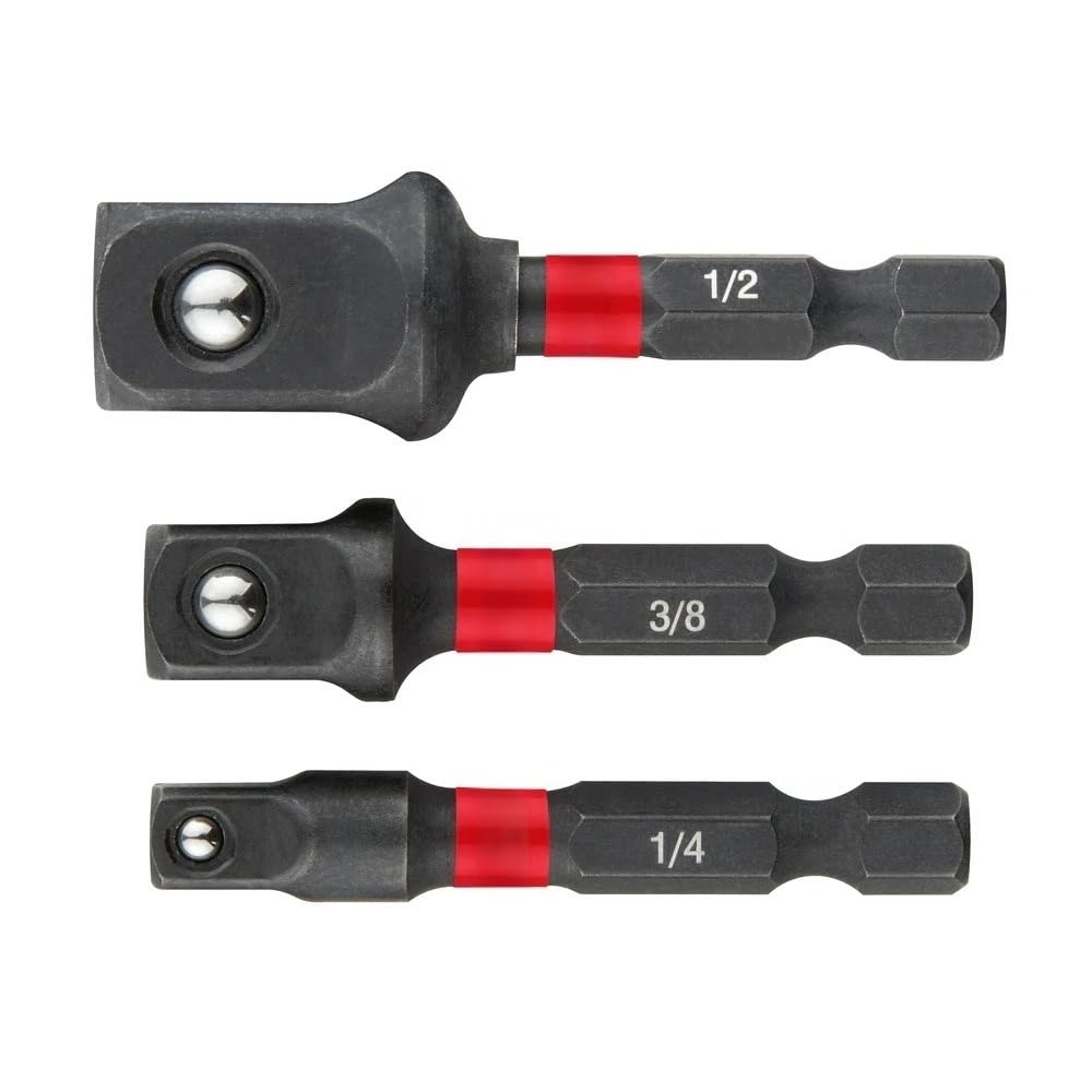 New 48-32-5033 for Milwaukee Impact Socket Adapter - 3Pc