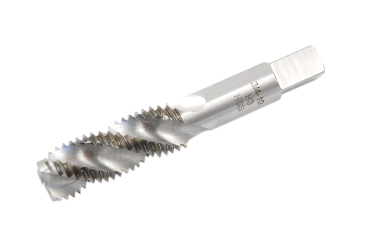 Shars 1/2-13 HSS Fast Spiral Flute Bottom Style Tap Uncoated 3 Flutes NEW 404-7144 !