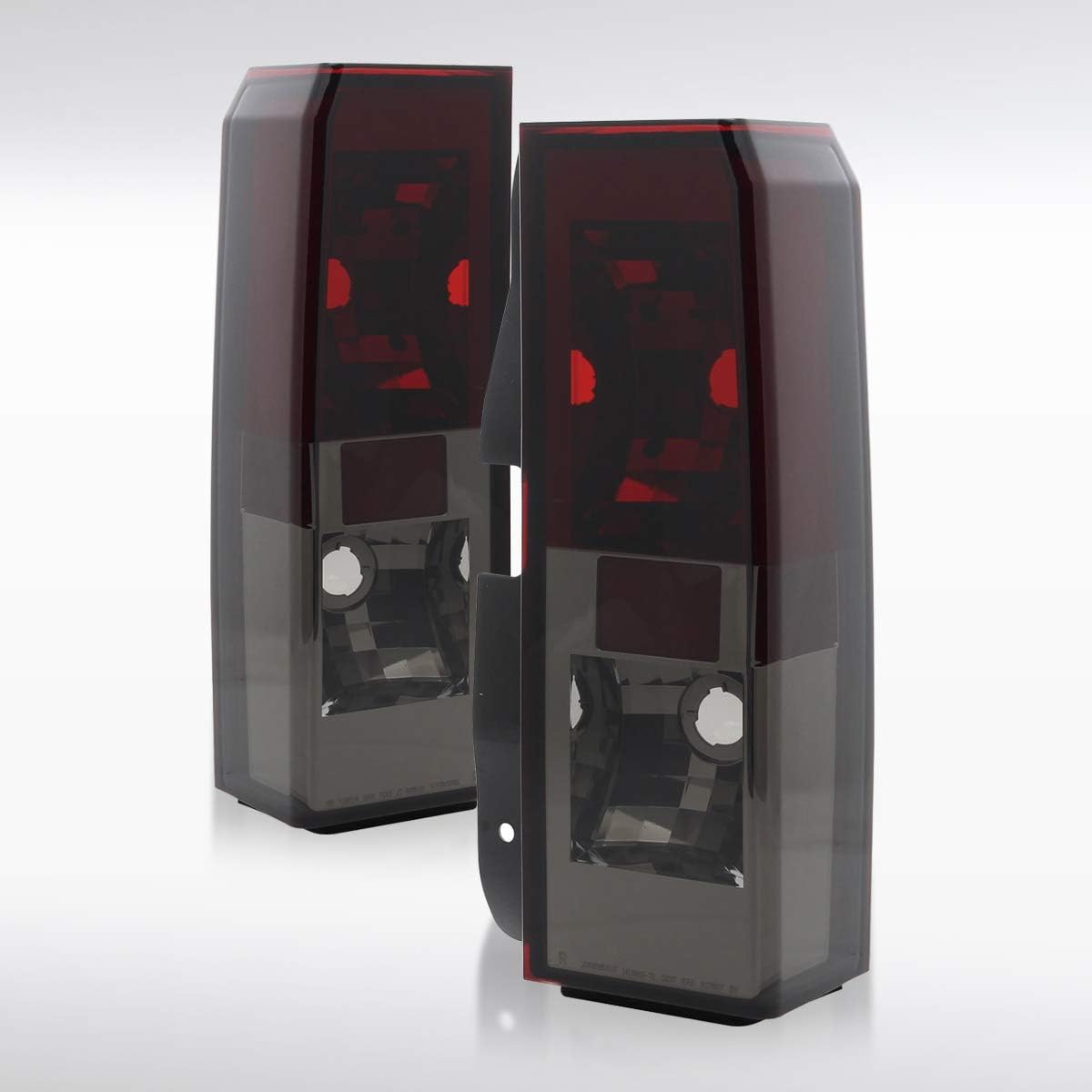 Autozensation Tail Lights For 2005-2010 Hummer H3 Red