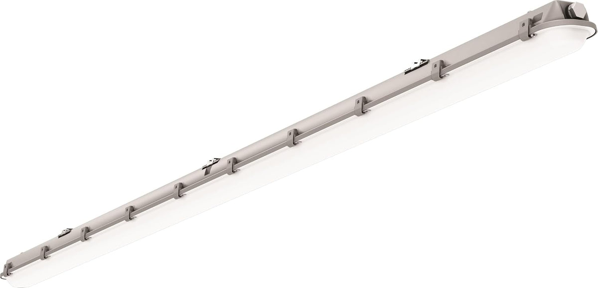 Lithonia Ligthing CSVT L96 ALO4 MVOLT SWW3 80CRI Contractor Select Vapor Tight MVOLT LED Strip Light, 6495-10300 Lumens, 3500K | 4000K | 5000K, 8-Foot, Matte White
