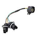 Newnessai 68004166AC Tail Light Socket Wiring Harness, Replacement for Jeep Wrangler JK 2007-2018