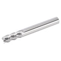PQY 1/2" Ceramic Square End Mill 4 Flute Milling Bits Set for Steel 1pcs