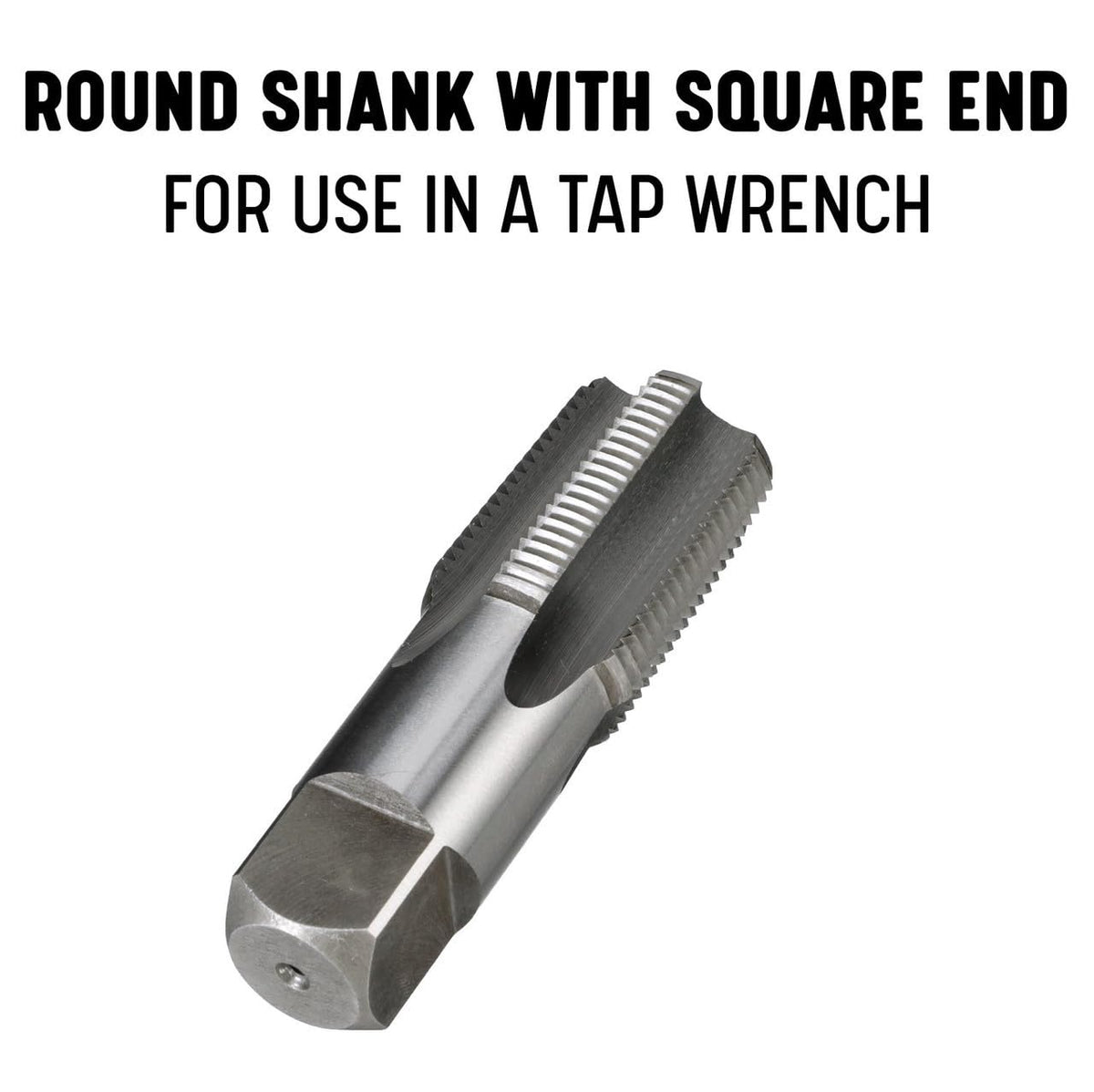 Drill America 1" NPT Pipe Tap and Die Kit, Carbon Steel Pipe Tap and Pipe Die - Hex Shape, POUT Series