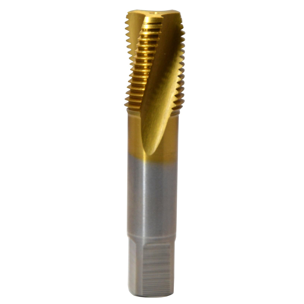 WKSTOOL PS 3/4-14 Parallel Pipe Tap Spiral Fluted TiN Coated Cobalt HSS BSP BSPP for Precision High-Speed Threading Tapping in Hard Metals,Brass,Aluminum