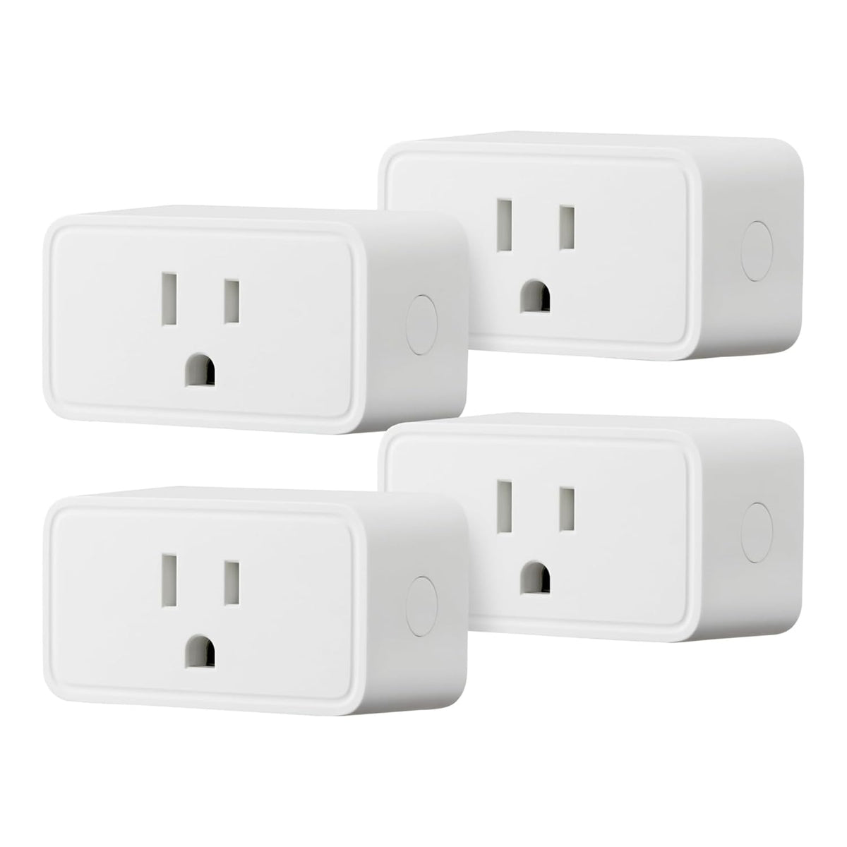 Smart Plug, Works with Alexa Only, Voice Control, Remote APP Control, Schedule, Compact Design, Versatile, 2.4 GHz