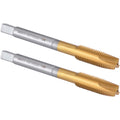 Burkit 2pcs M8 X 1 Titanium Coated Spiral Point Tap