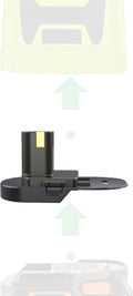 NovaQuantic Adapter Upgrade for Ryobi 18V Cordless Tools - Compatible with Ridgid 18V Batteries Installation and Power Supply (No Charging Function) - 1 Adapter Only