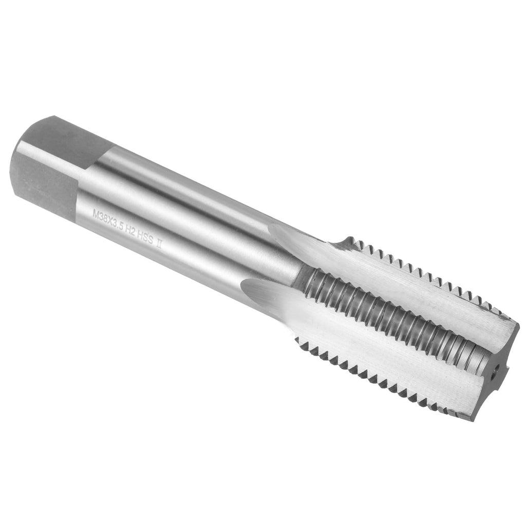 uxcell Hand Plug Tap M38x3.5 H2 Metric Thread Plug Style Taps HSS6542