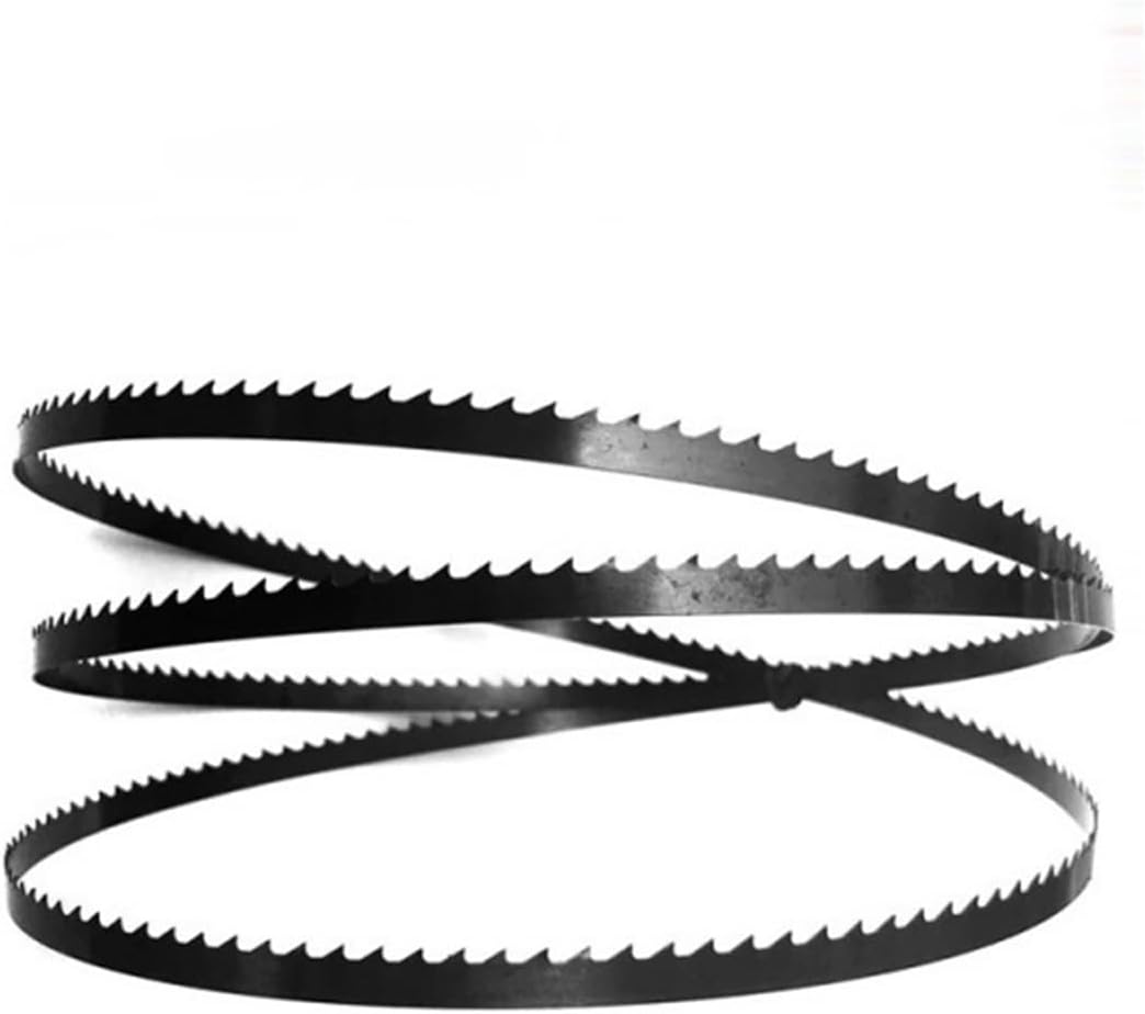 2pcs Saw Blades Band, 55 X 1/4 Inch Carbon Bandsaw Blade, 10 TPI Sharp Bandsaw Blades for 14255 BS190 BS250 RSBS8 SM1303