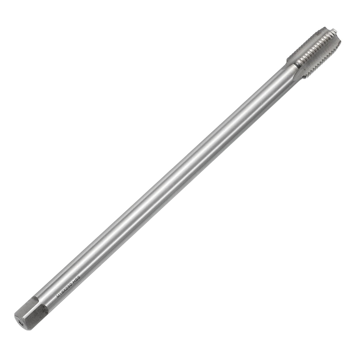 uxcell Metric Thread Tap M16 x 2 H2 250mm Extra Long Straight Flute