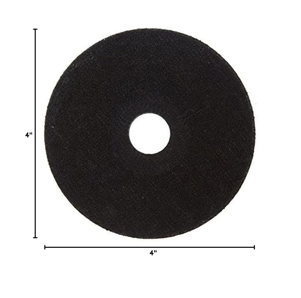 Mercer Industries 616020 - 4" x .045 x 5/8" Type 1 Black Lightning Cut-Off Wheels for Metal (50 pack)
