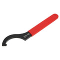 CLAHJQX ER40 Coilover Spanner Wrench, Adjustable Shock Spanner with Non-slip Handle, C-Shape Hook Wrench Tools for Collet Chuck Lathe Clamping Nut CNC ER 40