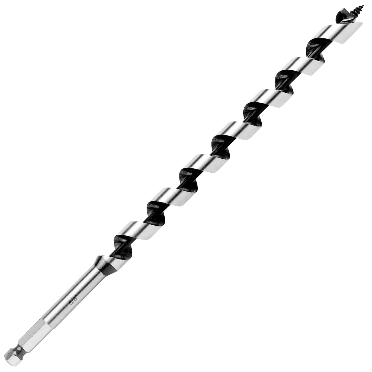 5/8 Inch x 12 Inch Auger Drill Bit for Wood,5/8 Inch Hex Shank