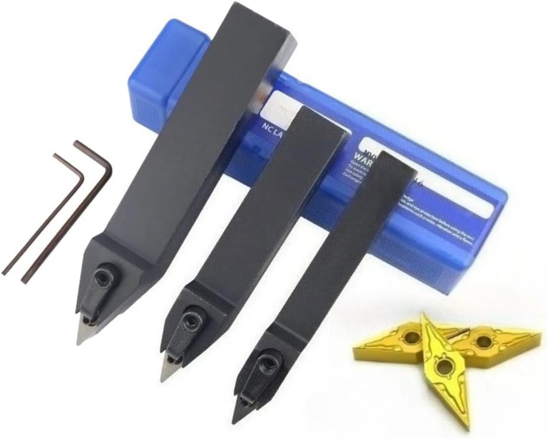 MVVNN External Turning Tool Holder Cutting Carbide (MVVNN2525M16+1pc blade)
