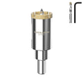 MOLLOM 15/16" (24mm) Diamond Hole Saw with 2 Pilot Drill Bit