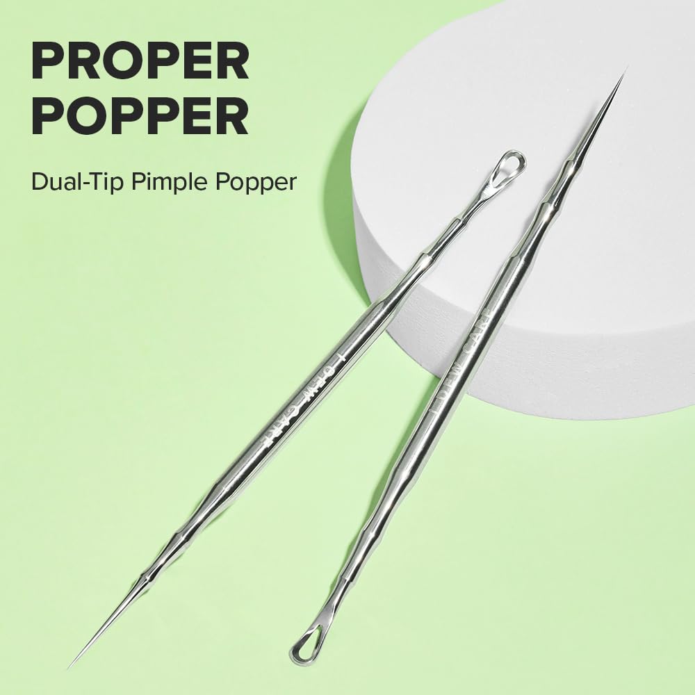2-in-1 Proper Popper Dual-Tip Pimple Tool, Blackhead Remover